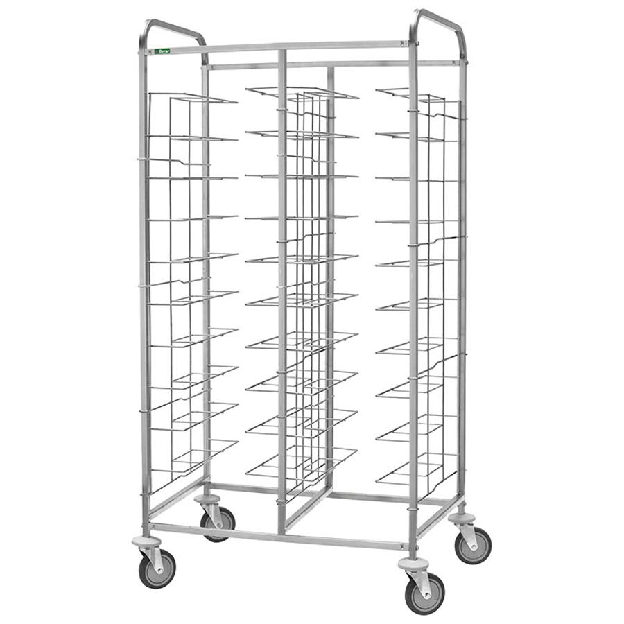 Artikelbild Abräumwagen 950 für 20 Tabletts oder GN Tabletts ohne Seitenwand