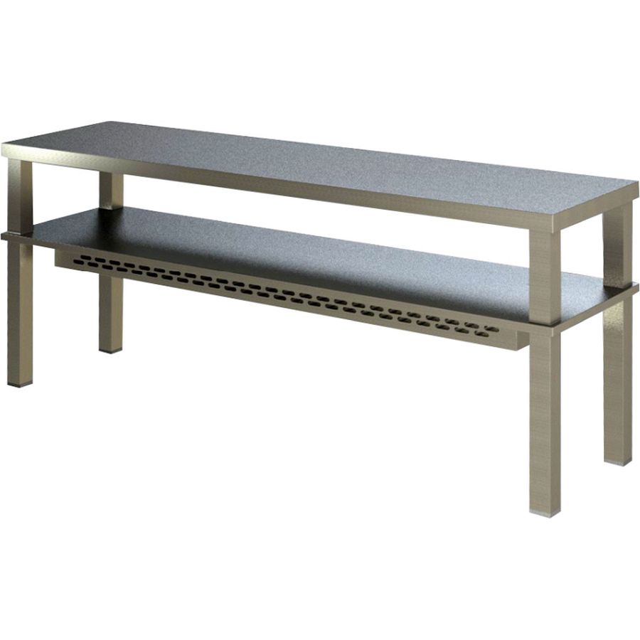 Aufsatzbord 2 Etagen, mit Wärmemodul Breite 100cm