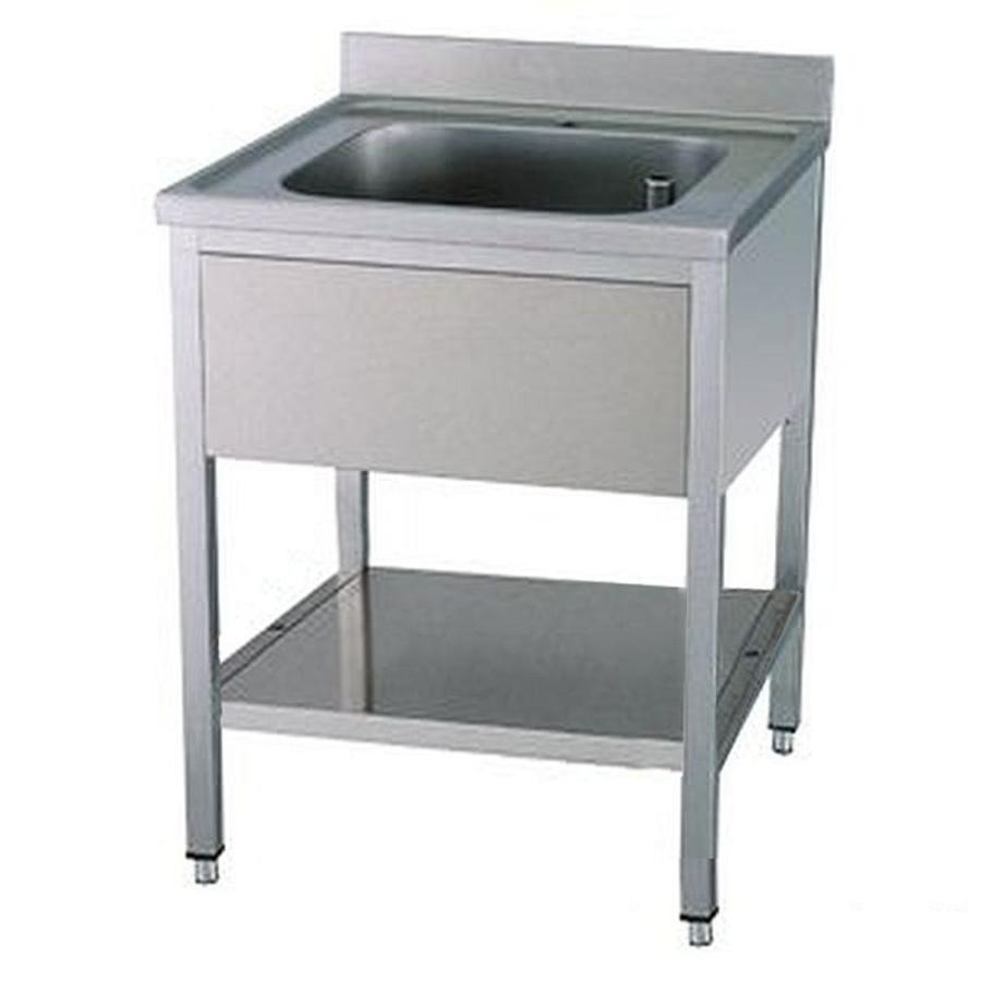 Spültisch mit Aufkantung B 70cm