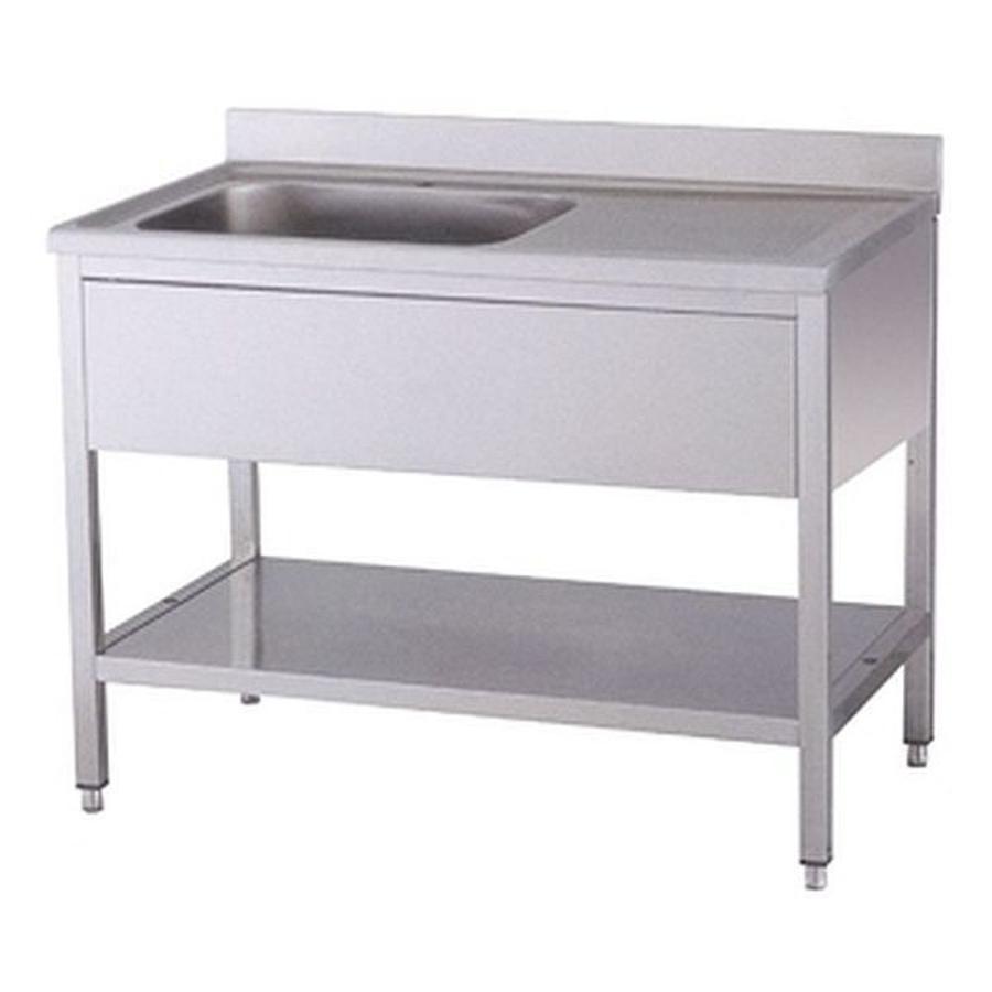 Artikelbild Spültisch 1 Becken links mit Aufkantung B 100cm