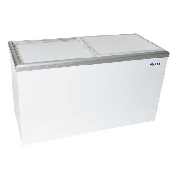 Kühltruhe AL50 umschaltbar auf Tiefkühltruhe mit Schiebedeckeln