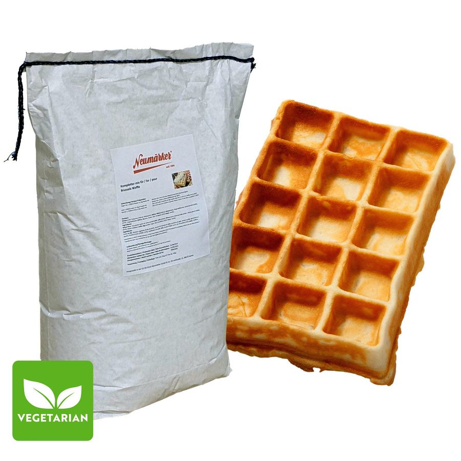 Backmischung - Brüsseler-Waffel-Mix - 10 kg