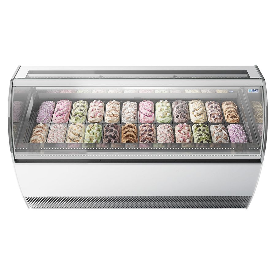 Detailbild: Speiseeisvitrine - MILLENNIUM 2.0 GR DT 120 H135 Ansicht 4