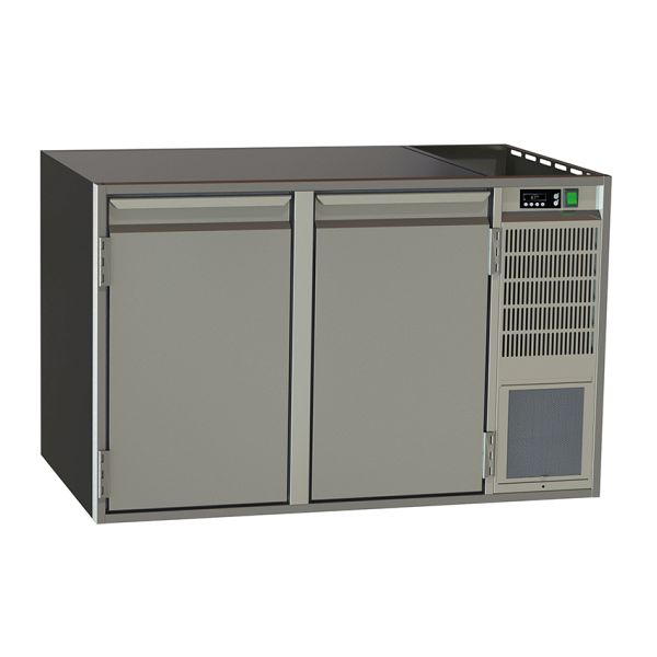 Unterbaukühltisch - KTE 2-65-2T MFR