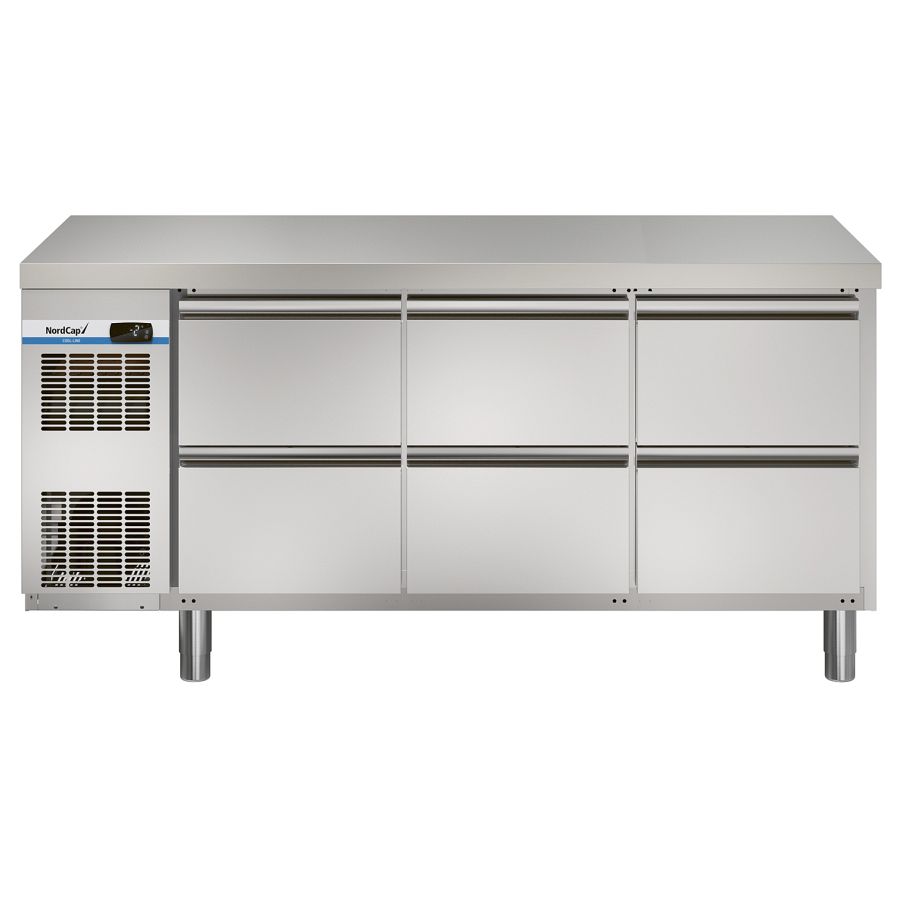 COOL-LINE Kühltisch (3 Abteile) - KT-CL 1695 6Z
