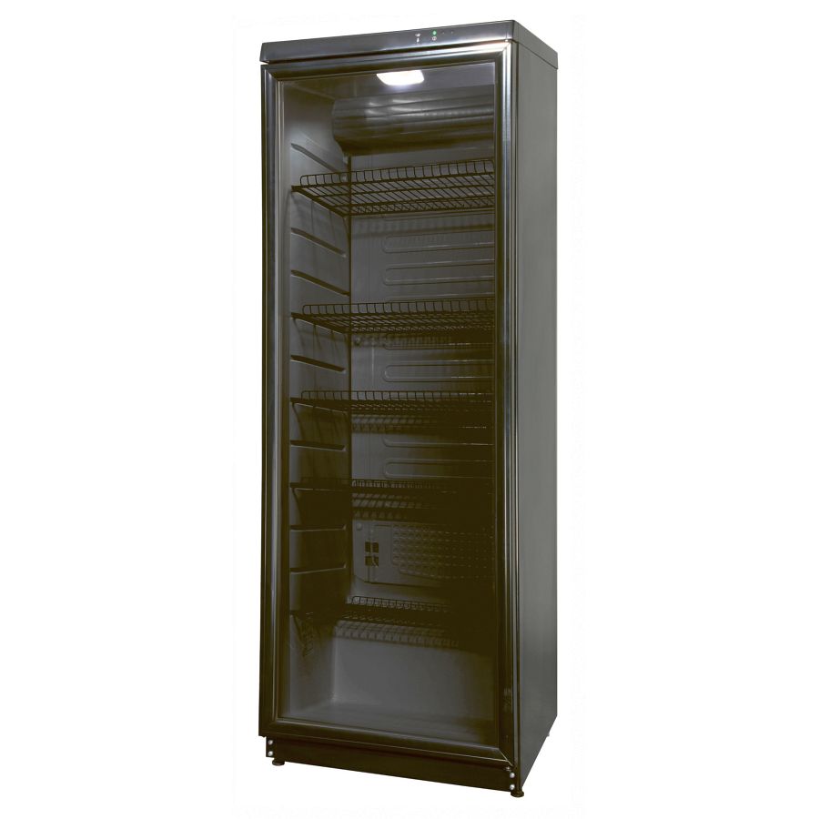 COOL-LINE Glastürkühlschrank - CD 350 LED BLACK