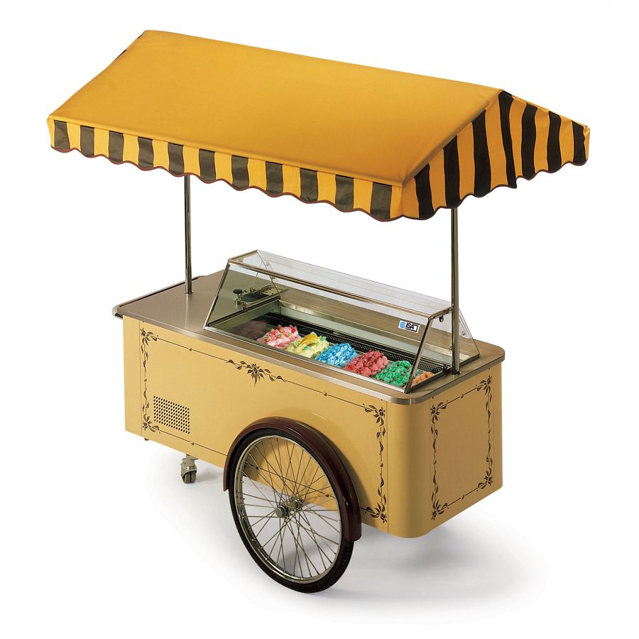 Detailbild: Speiseeiswagen - Eiswagen - CARRETTINO BEIGE Ansicht 8