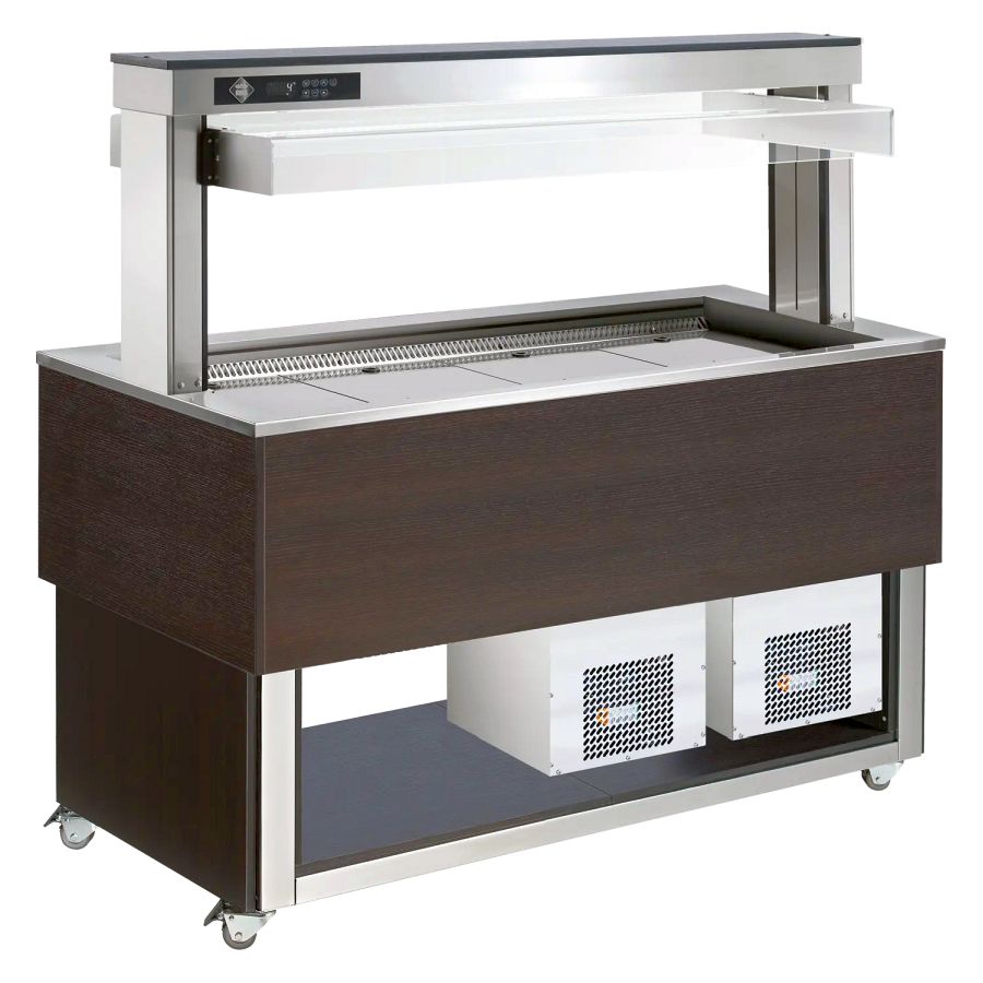 Kühlbuffet - INOX - TR BLUE+ 4I