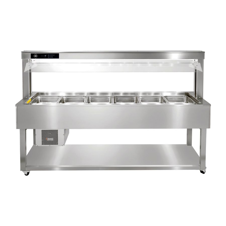 Kühlbuffet - INOX - TR GREEN+ 6I