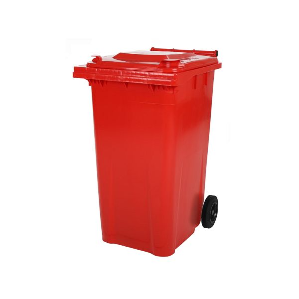 2 Rad Müllgroßbehälter 80 Liter -rot- MGB80RO