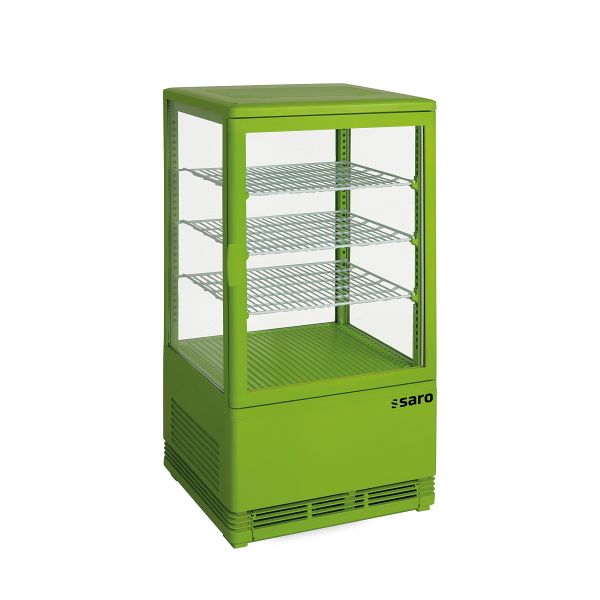 Mini-Umluftkühlvitrine SC 70 grün