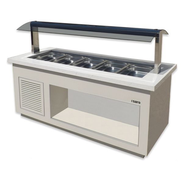 Artikelbild Salatbar Premium Line SB-K130 Weiß, f. 3x 1-3 GN