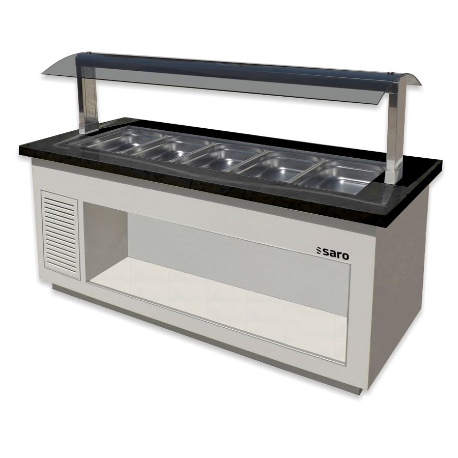 SARO Salatbar für 6x 1/1 GN, Modell PREMIUM LINE SB-K230 weiß 