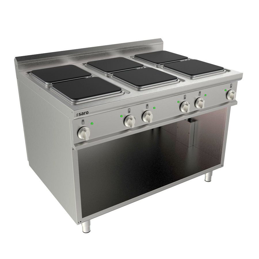 Artikelbild Elektroherd offener Unterbau 6 Platten LQ