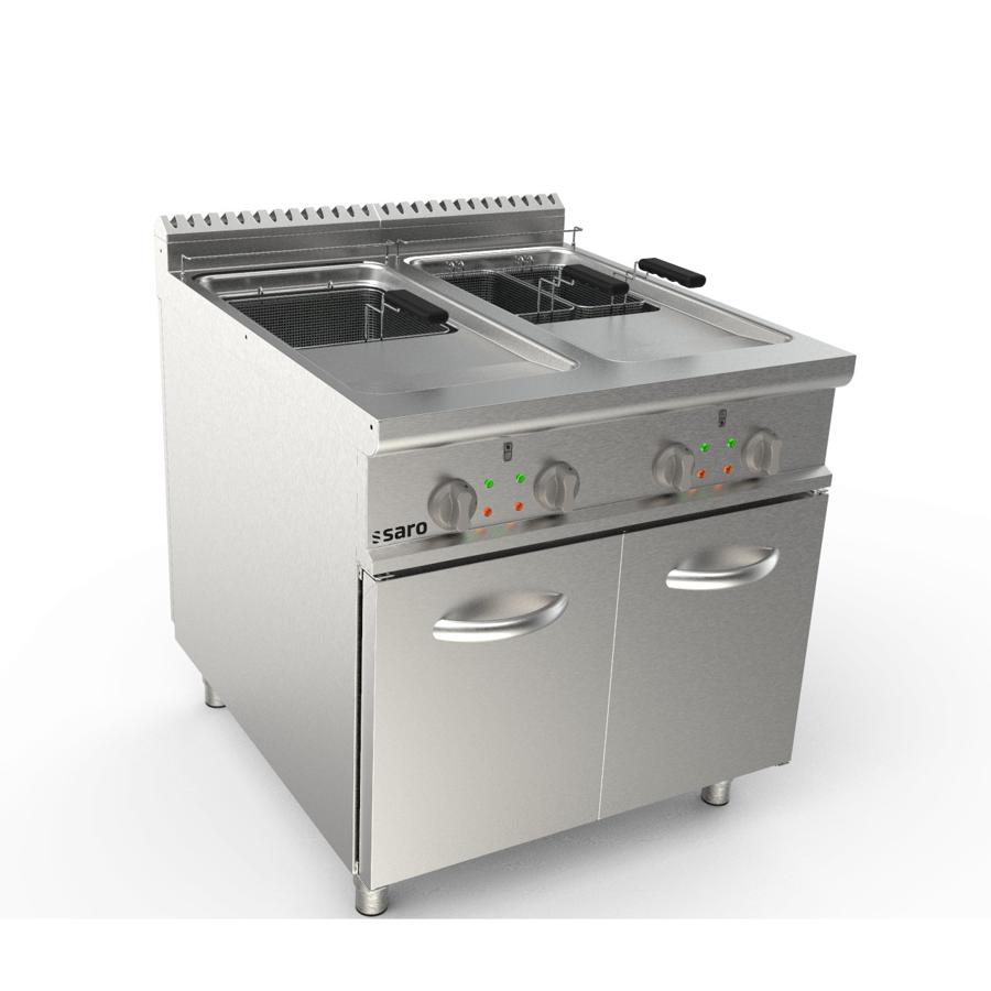 SARO Elektrofritteuse 2 x 21 Liter Modell LQ / FRE2V21