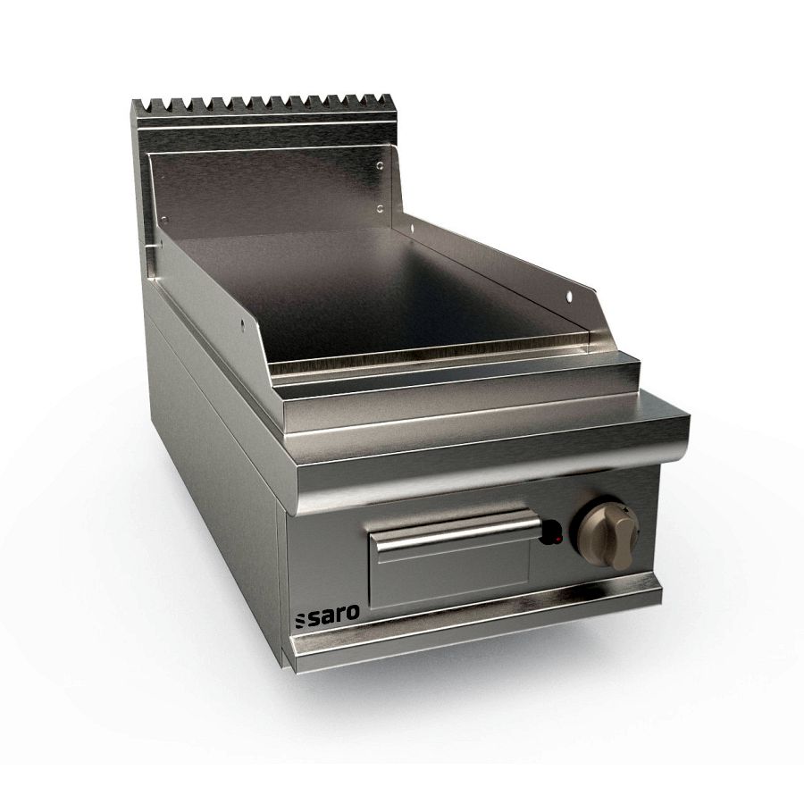 Artikelbild Gasgriddleplatte 400mm breit Tischgerät glatt LQ