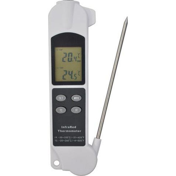 Duo Thermometer Infrarot und Fühler 5513