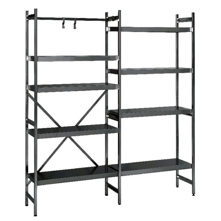 Artikelbild Grundregal 1000x600x1800mm 4 glatte Böden