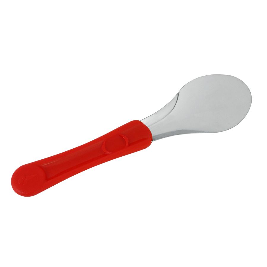 Artikelbild Eisspachtel, Edelstahl - rot, 260mm