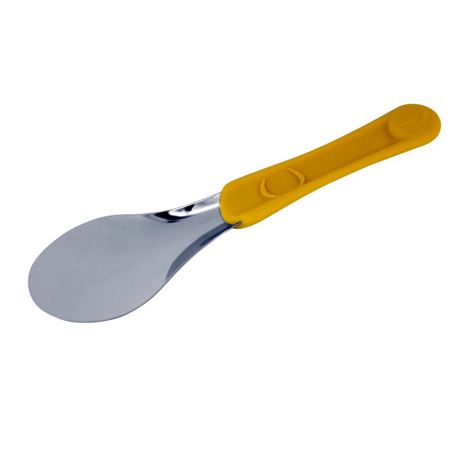 Artikelbild Eisspachtel, Edelstahl - gelb, 260mm