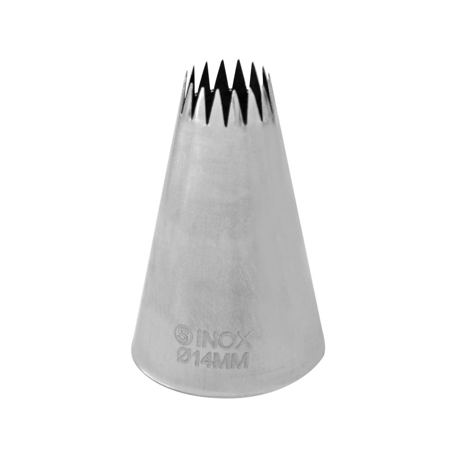 Artikelbild Französische Tüllen, 14 mm - Edelstahl, aus einem Stück gezogen
