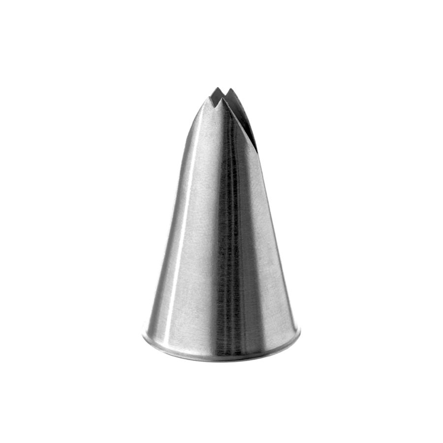 Artikelbild Garniertülle "Blatttülle mini" - 2,7 mm, Höhe: 41 mm, VE: 6 Stück