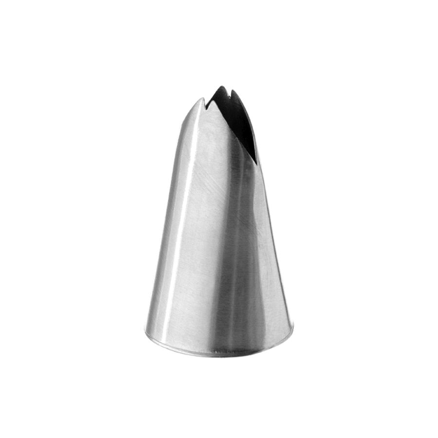 Artikelbild Garniertülle "Blatttülle mittel" - 4,8 mm, Höhe: 42 mm, VE: 6 Stück