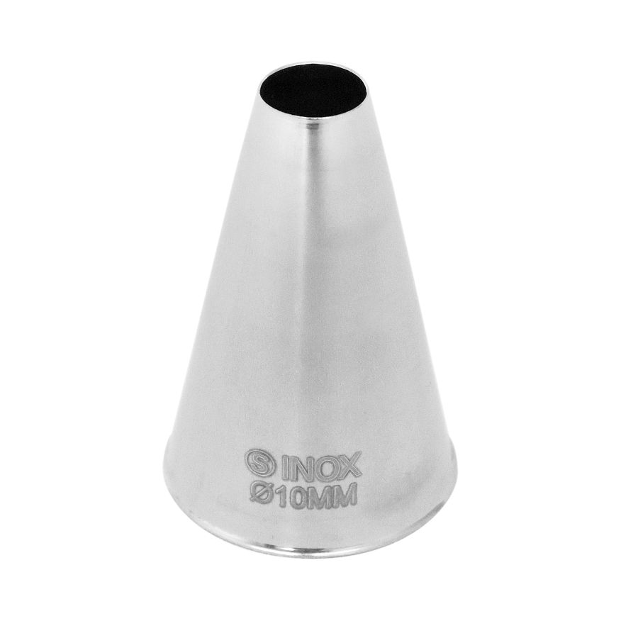 Artikelbild Lochtüllen, 10 mm - Edelstahl, aus einem Stück gezogen