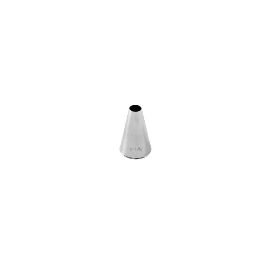 Artikelbild Lochtüllen, 11 mm - Edelstahl, aus einem Stück gezogen