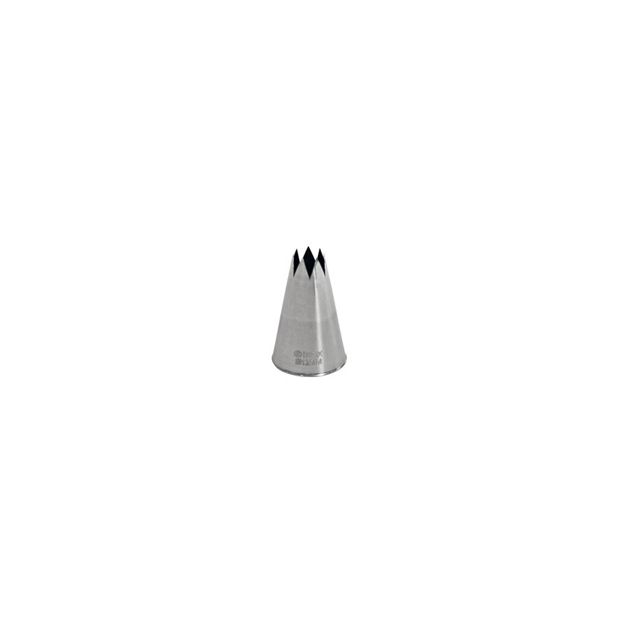 Artikelbild Sterntüllen, 12 mm - Edelstahl, aus einem Stück gezogen