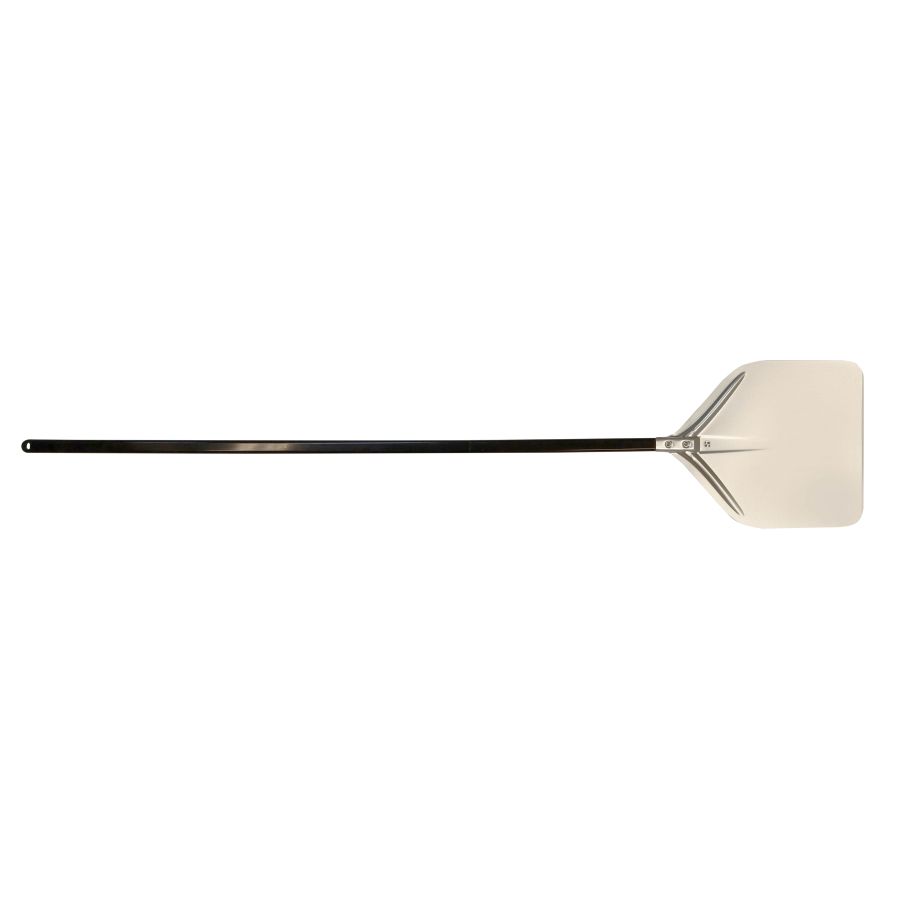 Artikelbild Pizzaschaufel Alu nicht perforiert, Stiel schwarz 150cm