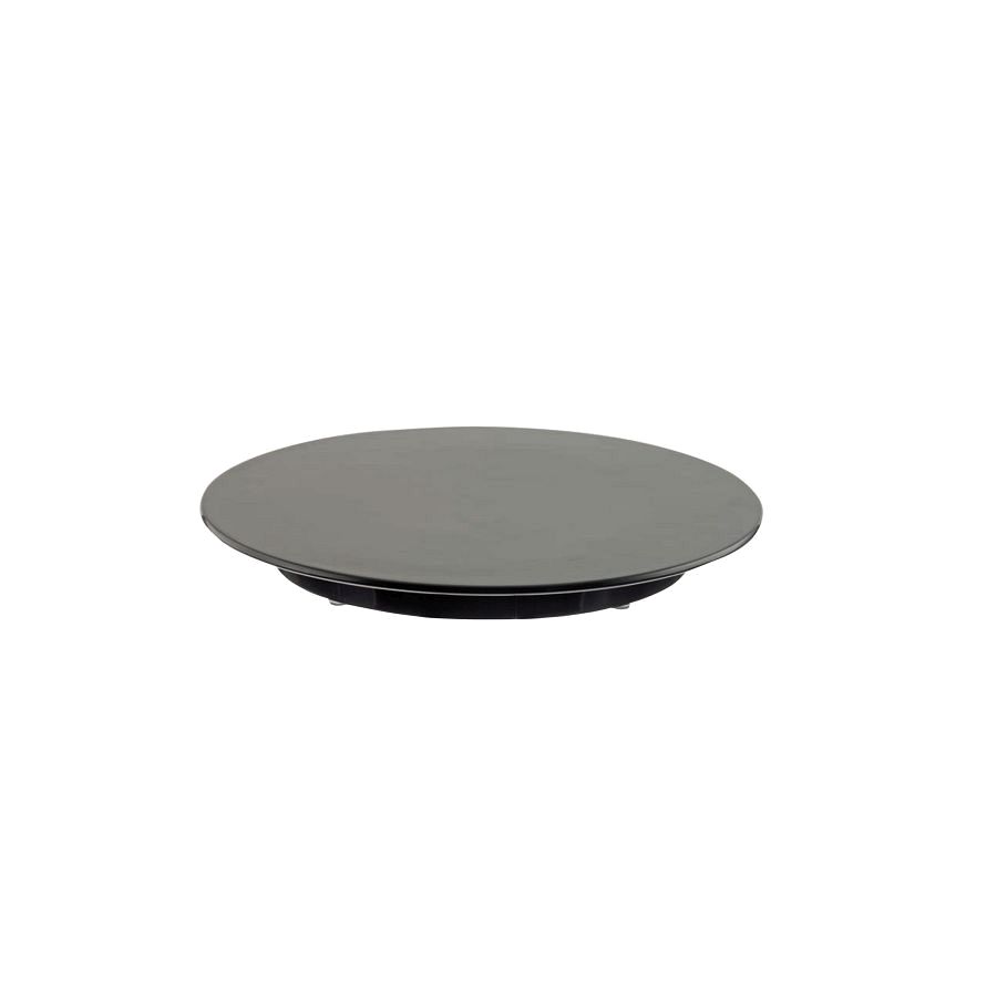 Tortenplatte Melamin, schwarz, Ø: 240 mm