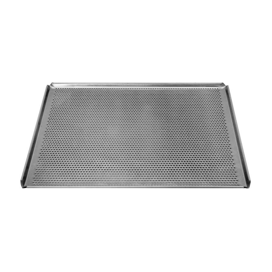 Artikelbild Lochblech Aluminium 300x400x10mm 4 Seiten 45°