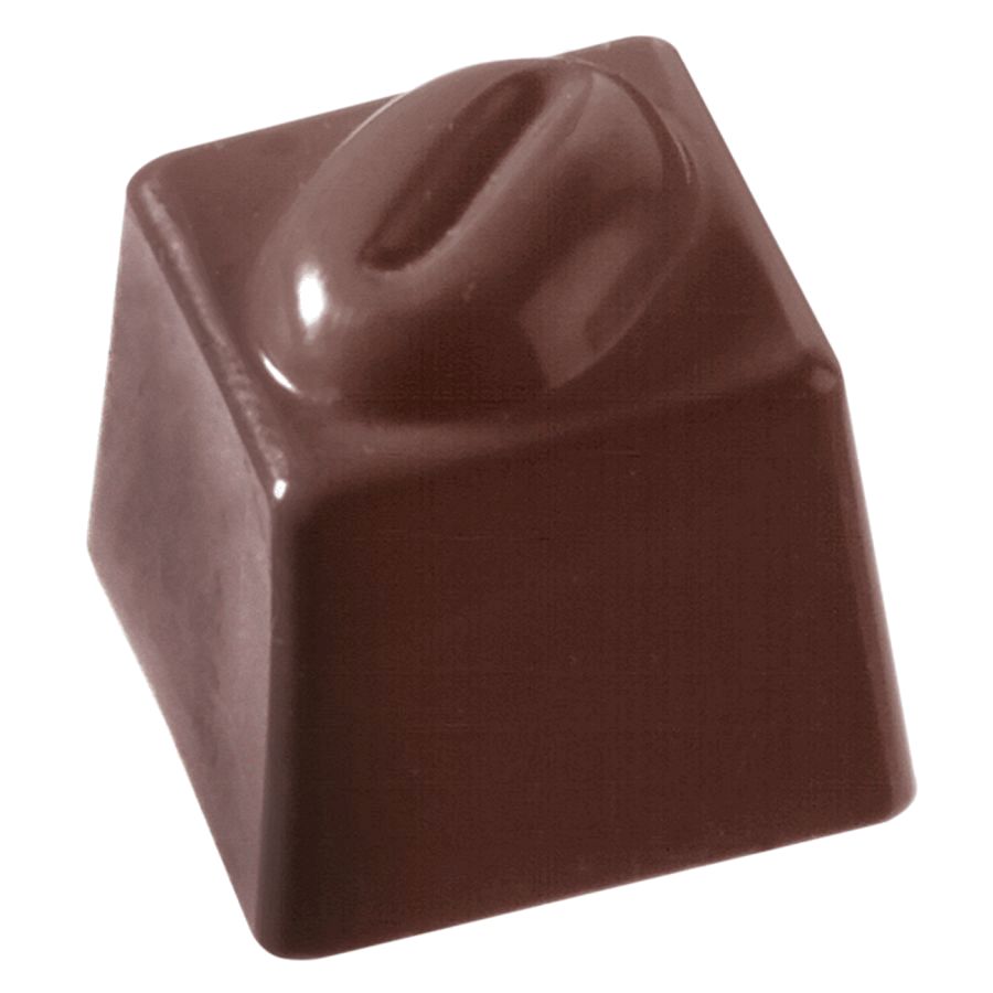 Schokoladen Form - Würfel Kaffeebohne