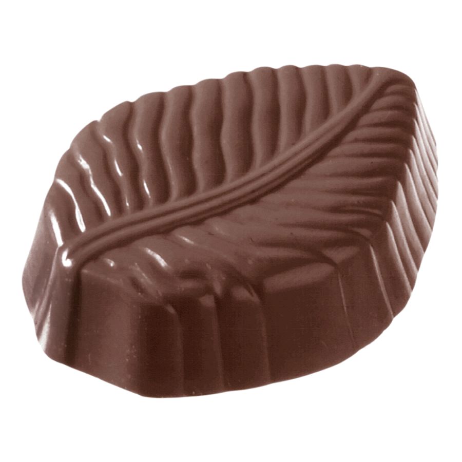 Schokoladen Form - Hainbuchenblatt