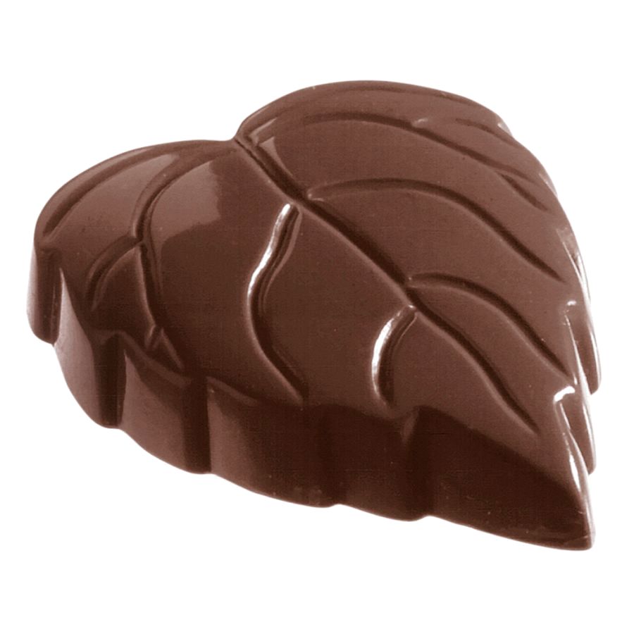 Schokoladen Form - Blattherz