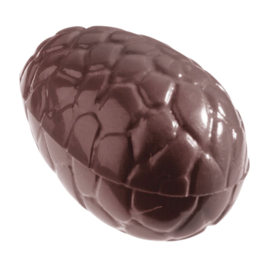 Schokoladen Form - Ei kroko 35 mm, Doppelform