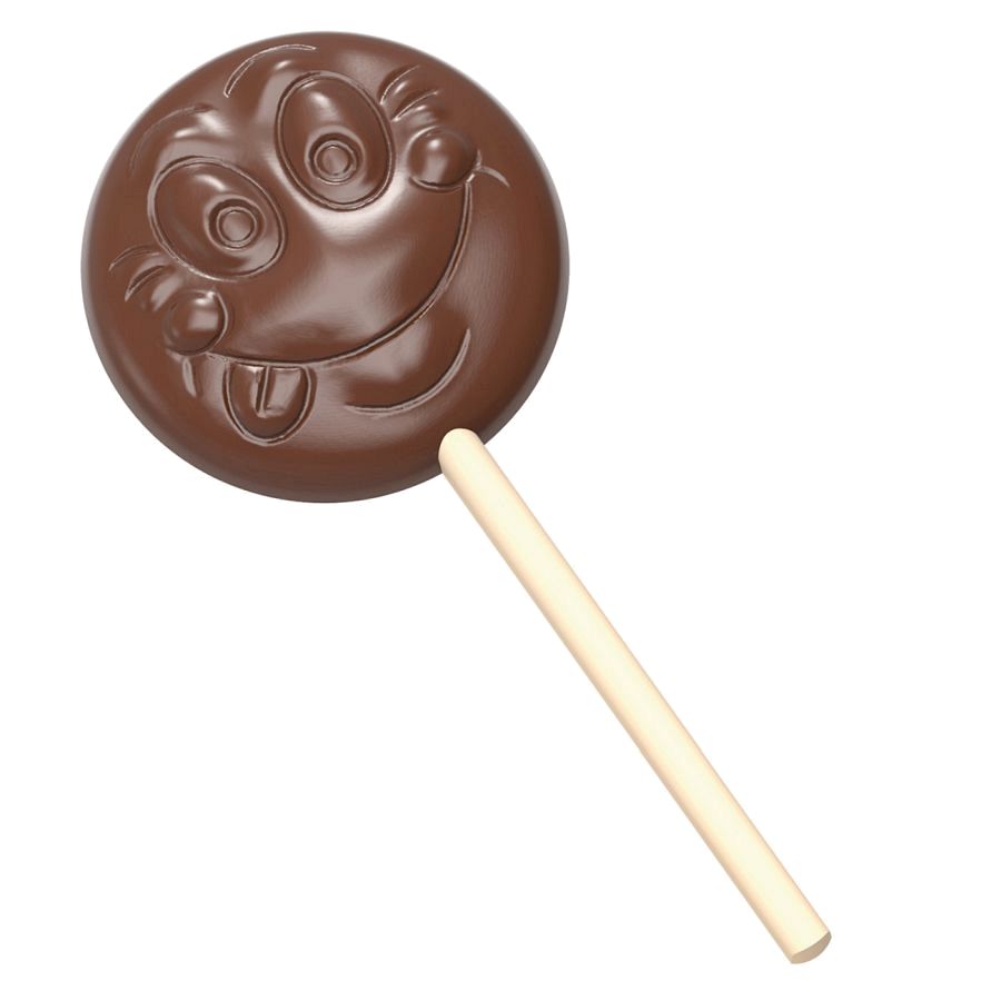 Schokoladen Form - Lolli Smiley