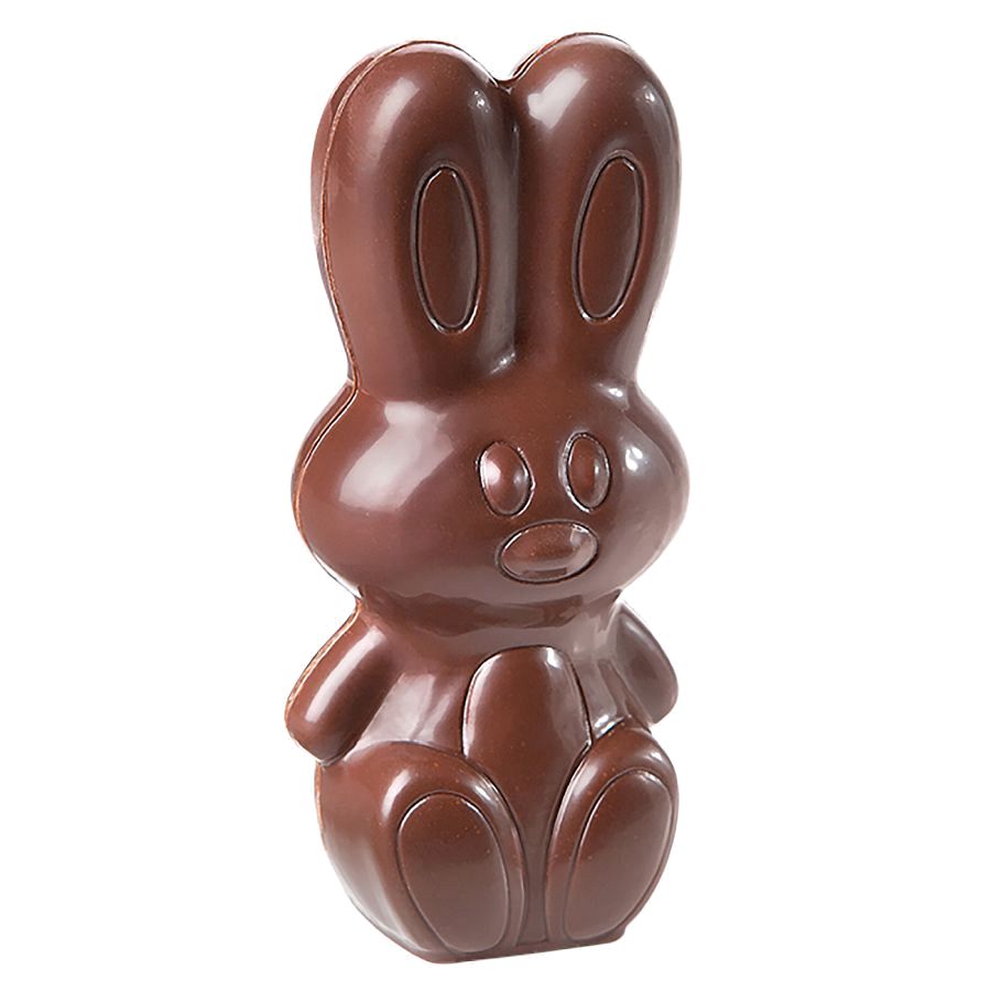 Schokoladen Form - Kaninchen 99,5 mm, Doppelform