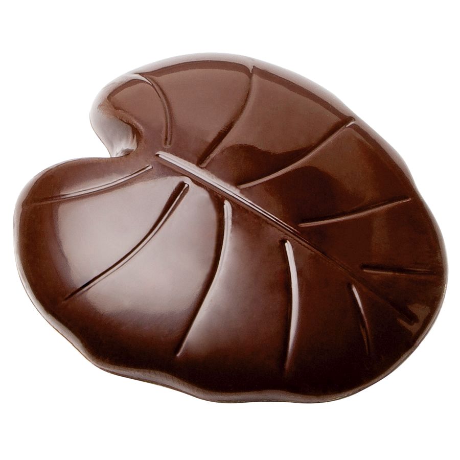 Schokoladen Form - Blatt, Doppelform