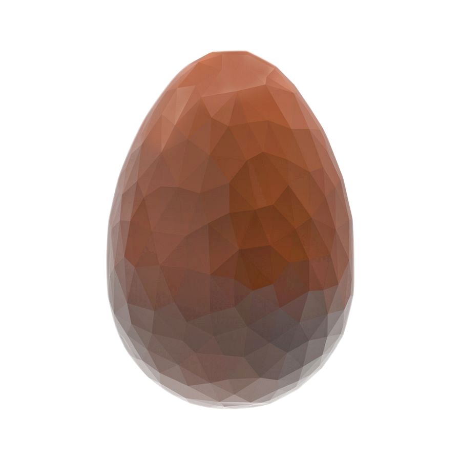 Schokoladen Form - Ei Kristall 33 mm, Doppelform