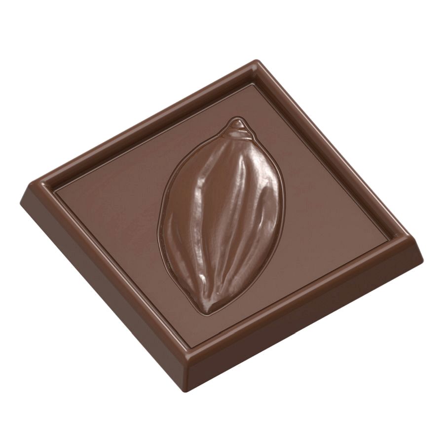 Schokoladen Form - Kakaobohne