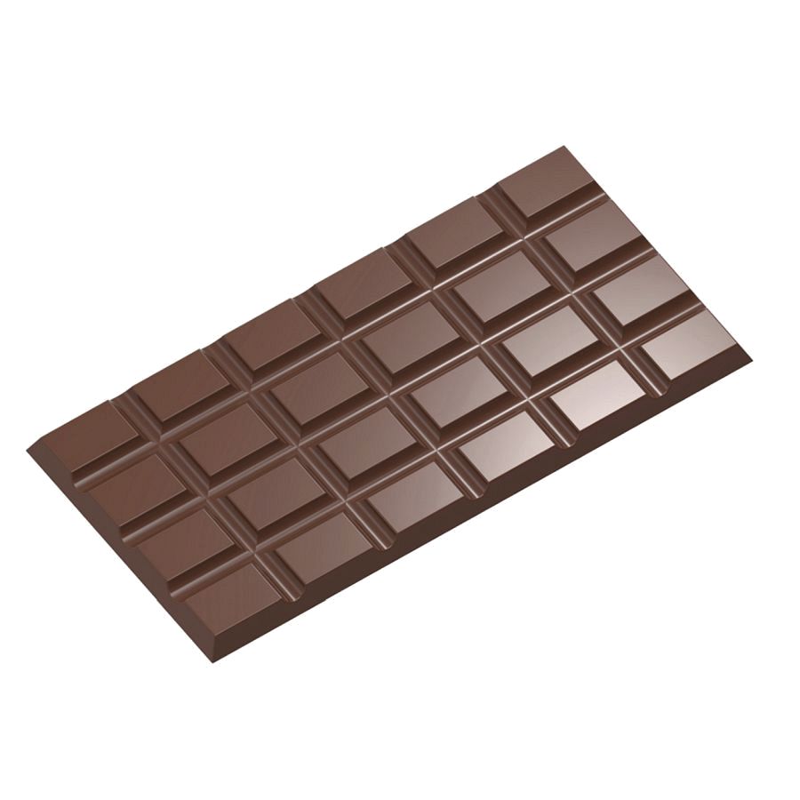Schokoladen Form - Tafel 4x6 Rechteck
