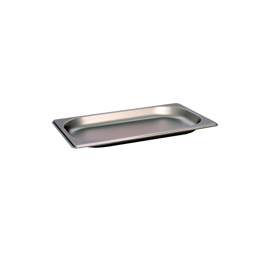 Artikelbild Behälter GN 1-4, Edelstahl - 265 x 162 x 20 mm - 0,4 L