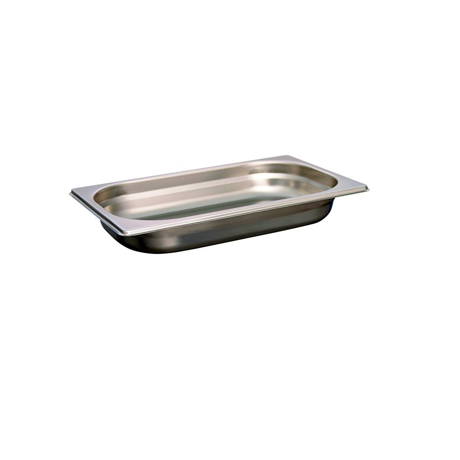 Artikelbild Behälter GN 1-4, Edelstahl - 265 x 162 x 40 mm - 1,2 L