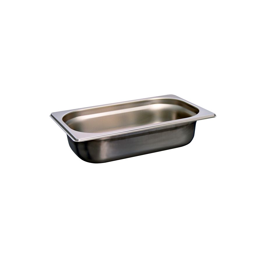 Artikelbild Behälter GN 1-4, Edelstahl - 265 x 162 x 65 mm - 1,7 L