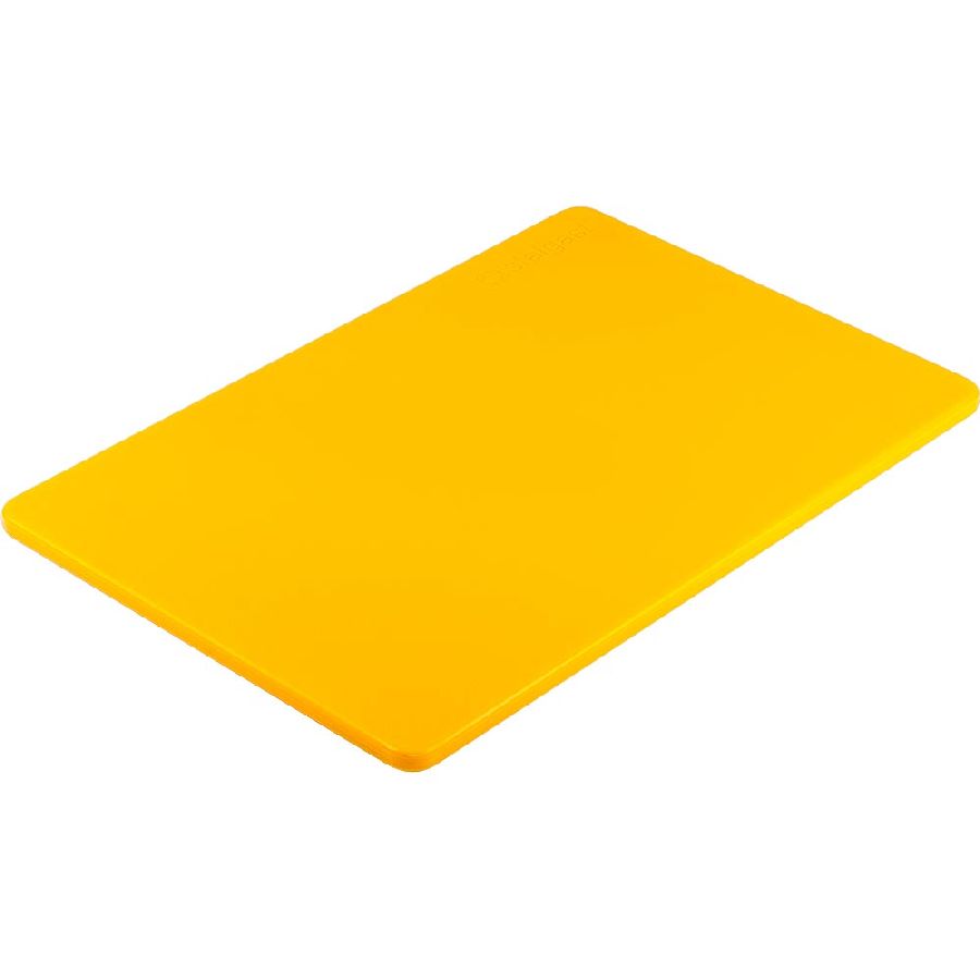 Schneidbrett - Farbe gelb - 450x300x13mm 