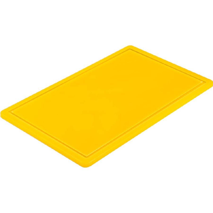 Schneidbrett - Farbe gelb - GN 1/1 - Stärke 15mm 