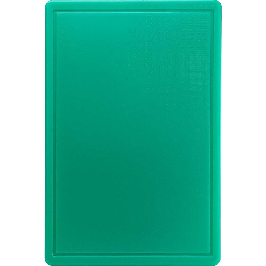 Schneidbrett - Farbe grün - 600x400x18mm 
