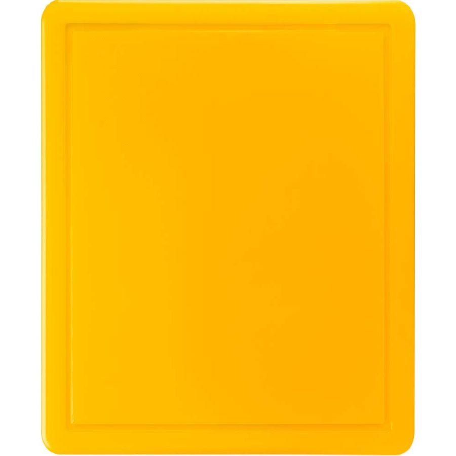 Schneidbrett - Farbe gelb - 600x400x18mm 